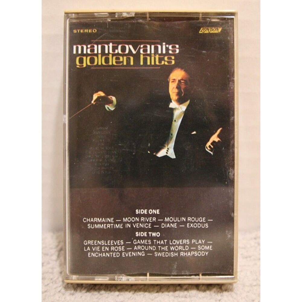 Mantovani Golden Hits Cassette Orchestra Classical London Records